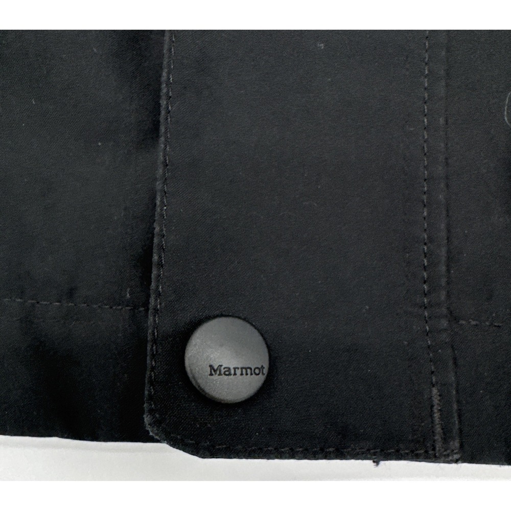 Marmot gore tex‎ kids Rain Jacket Black Size M Waterproof Windproof Hooded - Picture 8 of 14